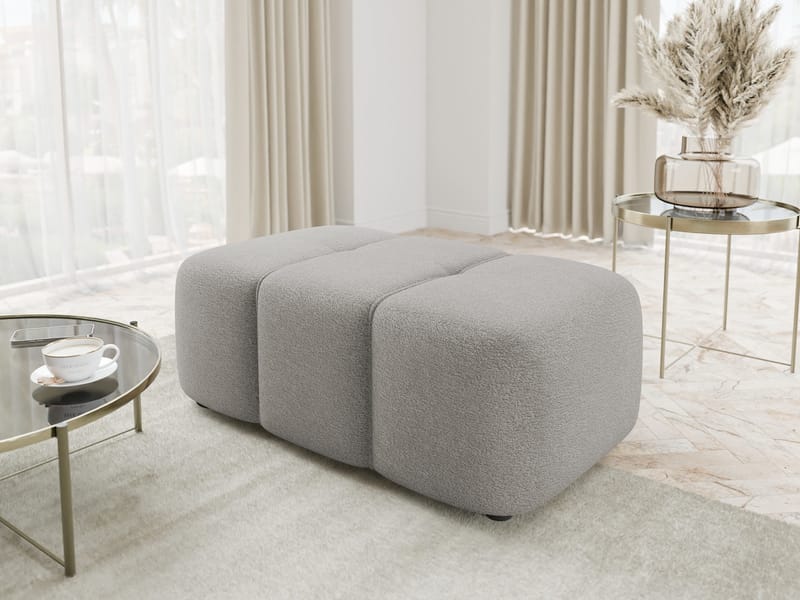 Flo Fodskammel 93 cm - Grå - Møbler - Stole & lænestole - Taburet & skammel - Puf