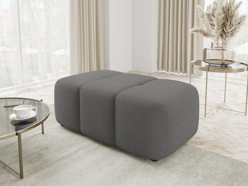 Flo Fodskammel 93 cm - Grå - Møbler - Stole & lænestole - Taburet & skammel - Puf