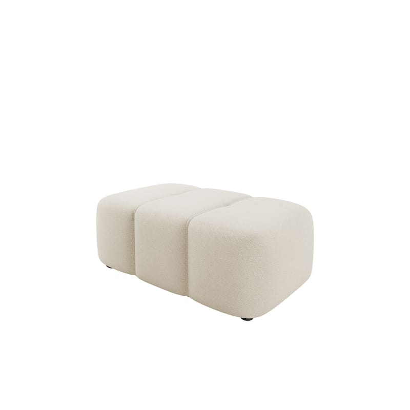 Flo Fodskammel 93 cm - Hvid - Møbler - Stole & lænestole - Taburet & skammel - Puf