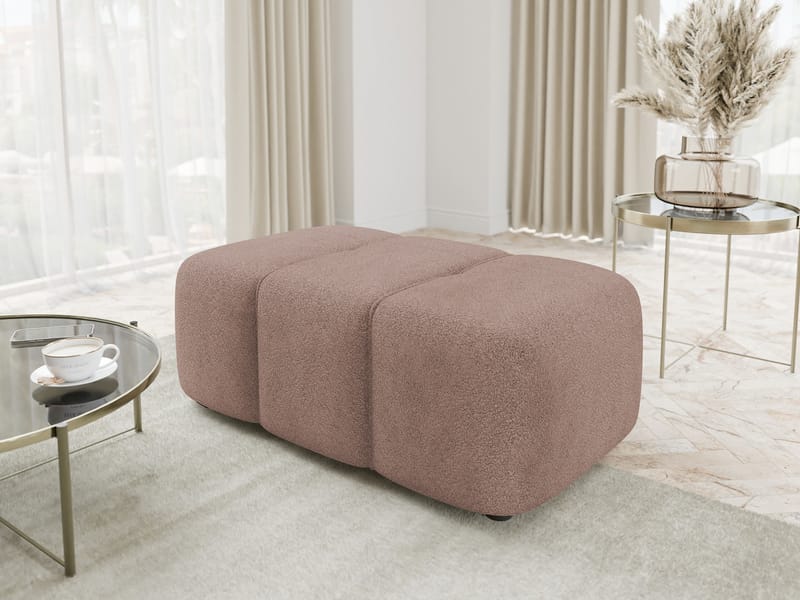 Flo Fodskammel 93 cm - Rosa - Møbler - Stole & lænestole - Taburet & skammel - Puf