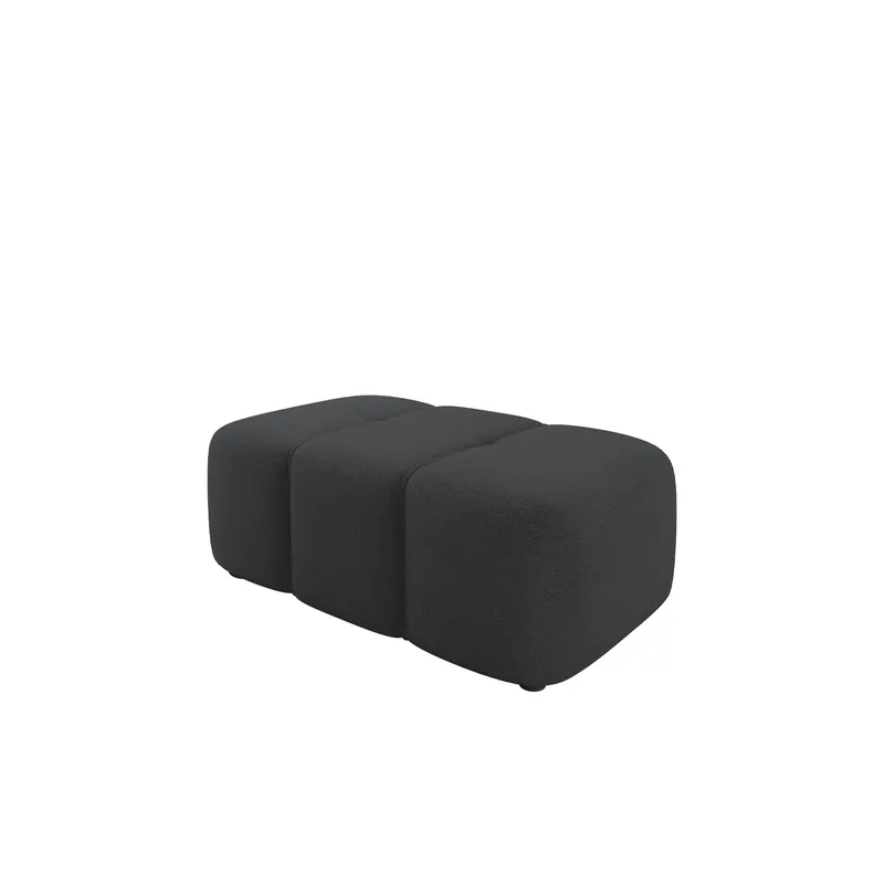 Flo Fodskammel 93 cm - Sort - Møbler - Stole & lænestole - Taburet & skammel - Puf