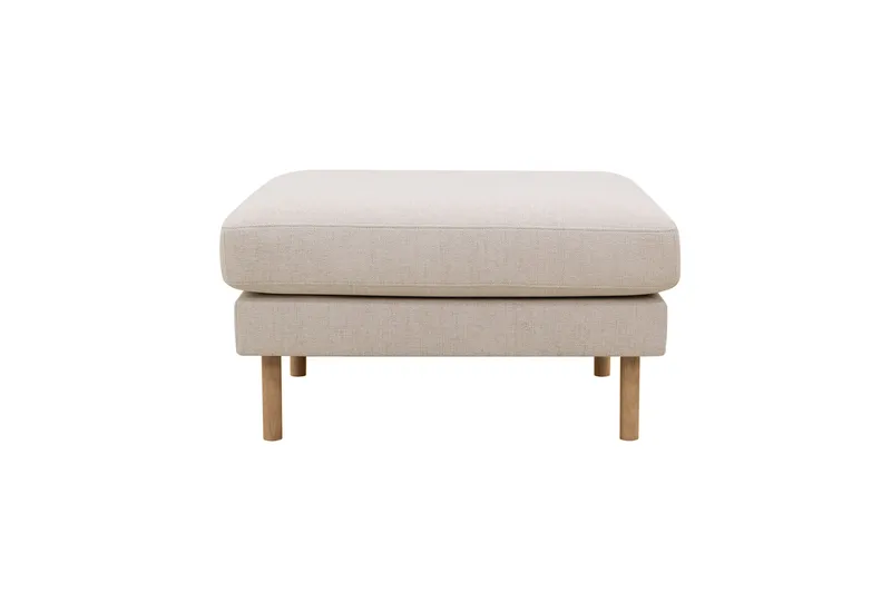 Florenz Fodskammel - Beige - Møbler - Stole & lænestole - Taburet & skammel - Puf