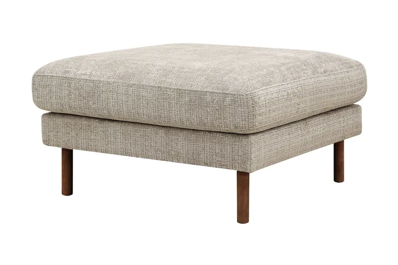 Florenz Fodskammel - Grå/Beige - Møbler - Stole & lænestole - Taburet & skammel - Puf