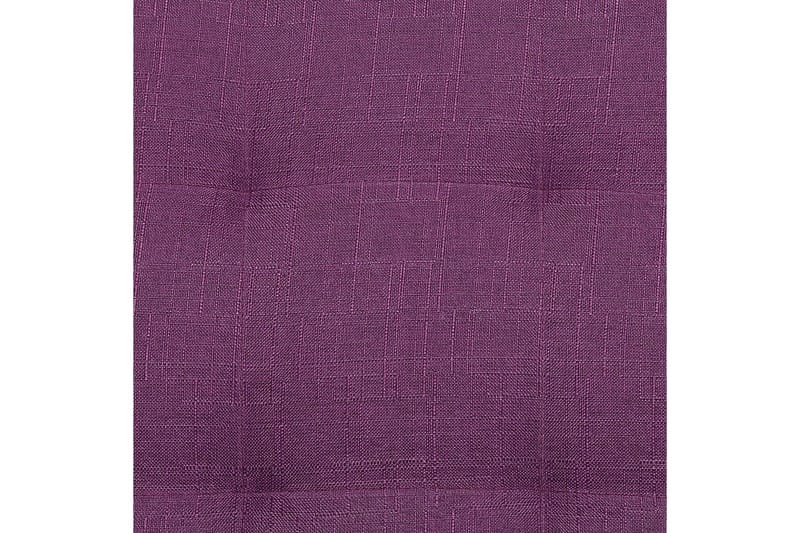 Fodskammel Aberdeen Violet/Sølv - Violet/Sølv - Møbler - Stole & lænestole - Taburet & skammel - Puf