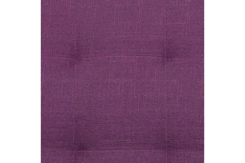 Fodskammel Aberdeen Violet/Sølv - Violet/Sølv - Møbler - Stole & lænestole - Taburet & skammel - Puf