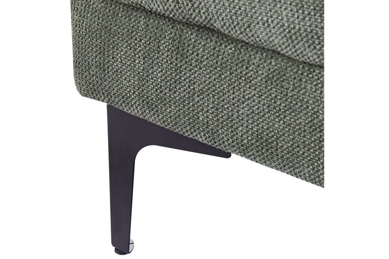 Fodskammel Alnes Grøn/sort - Grøn/sort - Møbler - Stole & lænestole - Taburet & skammel - Puf