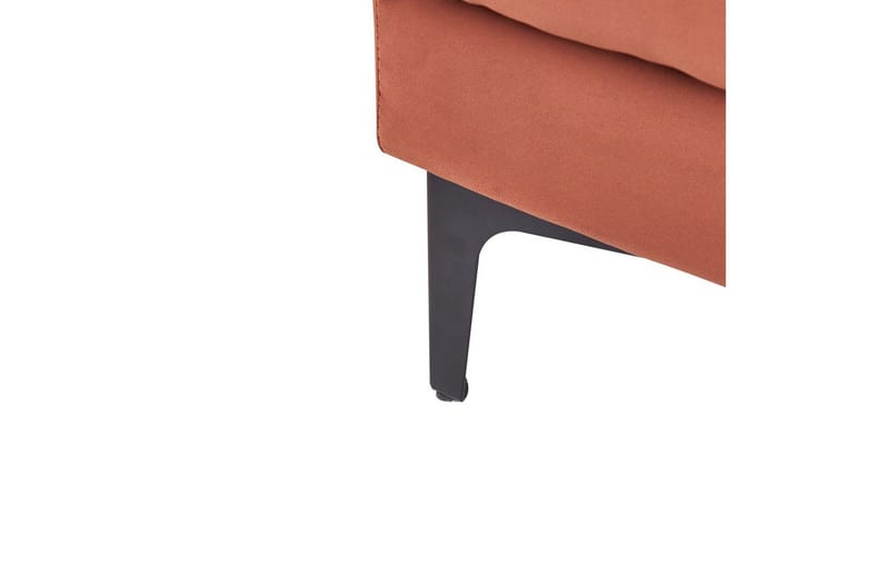 Fodskammel Alnes Rød/Sort - Rød/Sort - Møbler - Stole & lænestole - Taburet & skammel - Puf