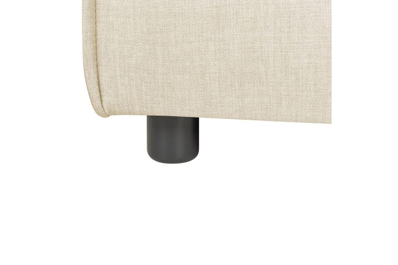 Fodskammel Aprica Beige/sort - Beige/sort - Møbler - Stole & lænestole - Taburet & skammel - Puf