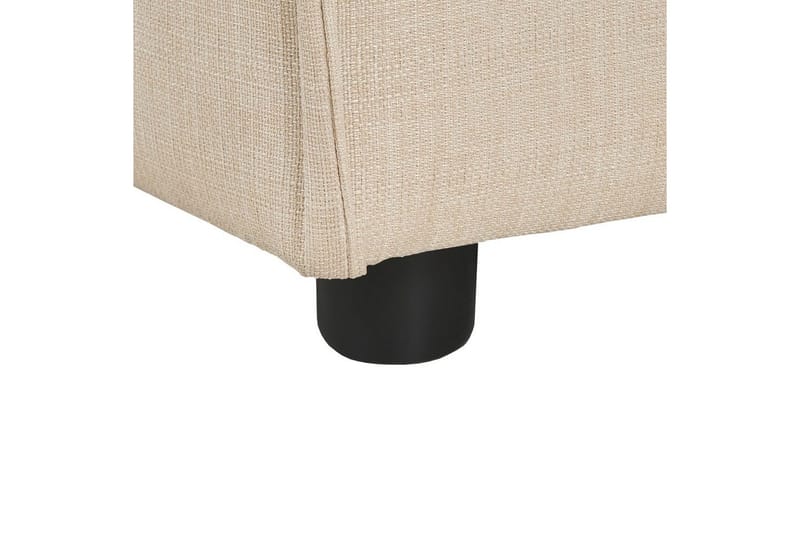 Fodskammel Ardal Beige/sort - Beige/sort - Møbler - Stole & lænestole - Taburet & skammel - Puf