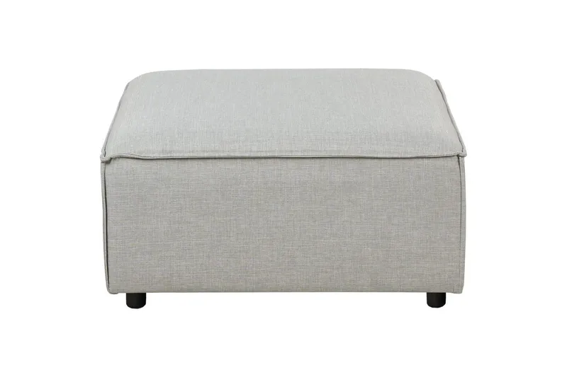 Fodskammel Ardal Grå/sort - Grå/sort - Møbler - Stole & lænestole - Taburet & skammel - Puf