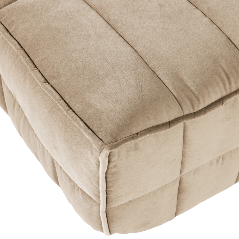 Fodskammel Cluster 104 cm - Beige - Møbler - Stole & lænestole - Taburet & skammel - Puf