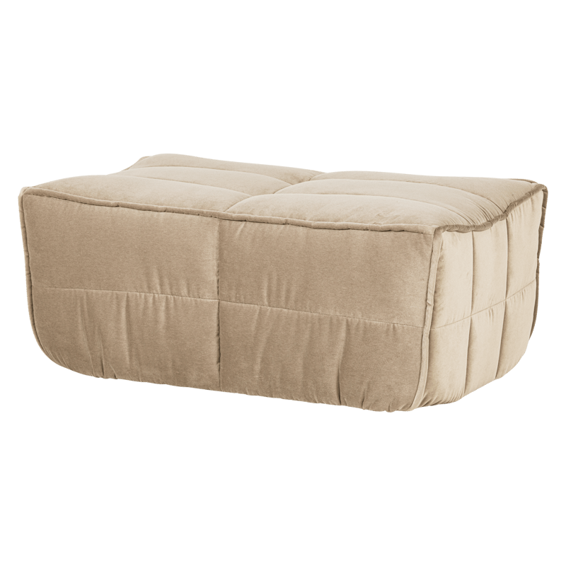 Fodskammel Cluster 104 cm, Beige