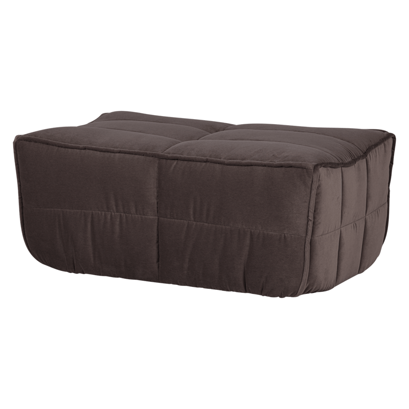 Fodskammel Cluster 104 cm, Chokoladebrun