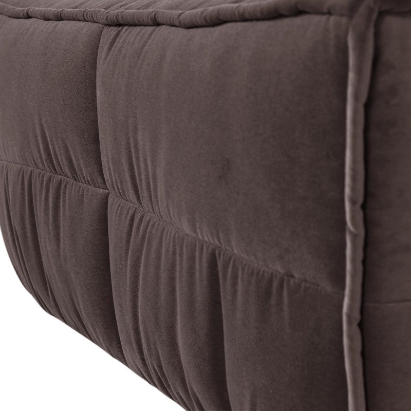 Fodskammel Cluster 104 cm - Chokoladebrun - Møbler - Stole & lænestole - Taburet & skammel - Puf