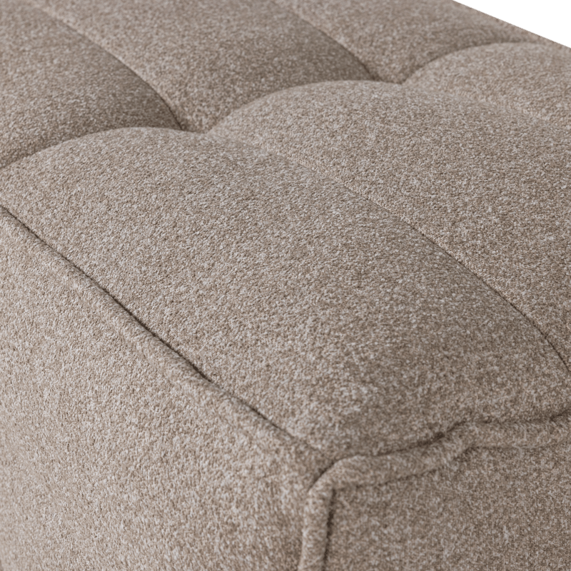 Fodskammel Cluster 104 cm - Khakibrun - Møbler - Stole & lænestole - Taburet & skammel - Puf