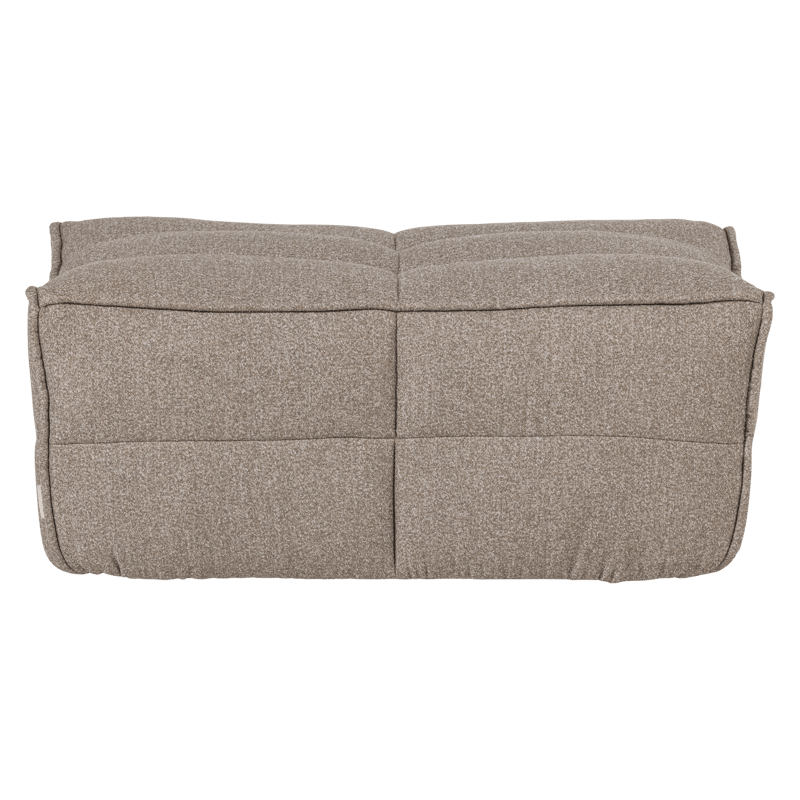 Fodskammel Cluster 104 cm - Khakibrun - Møbler - Stole & lænestole - Taburet & skammel - Puf