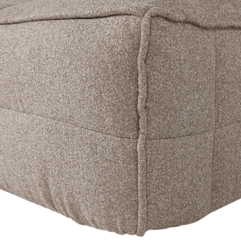 Fodskammel Cluster 104 cm - Khakibrun - Møbler - Stole & lænestole - Taburet & skammel - Puf