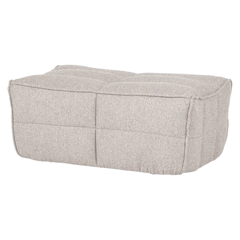 Fodskammel Cluster 104 cm, Sandbeige