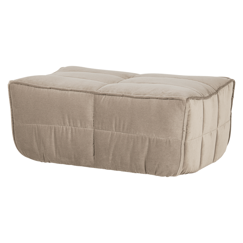 Fodskammel Cluster 104 cm, Taupe