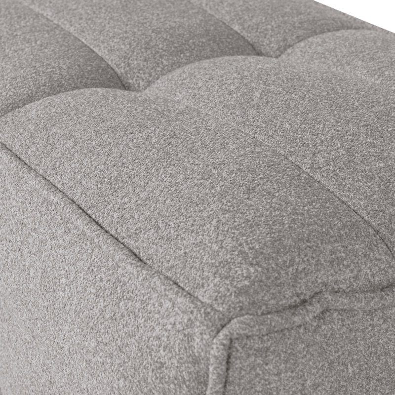 Fodskammel Cluster 104 cm - Varmgrå - Møbler - Stole & lænestole - Taburet & skammel - Puf