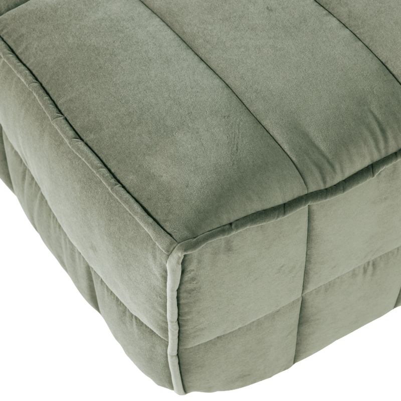 Fodskammel Cluster 104 cm - Pistaciegrøn - Møbler - Stole & lænestole - Taburet & skammel - Puf