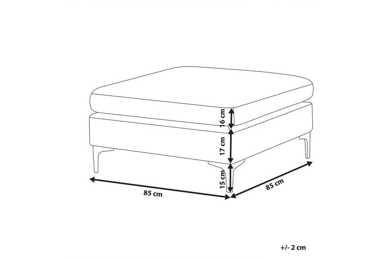 Fodskammel Evja Rosa - Rosa - Møbler - Stole & lænestole - Taburet & skammel - Puf