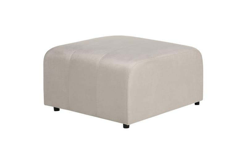 Fodskammel Falsterbo Beige, Fløjl, Beige, Fløjl