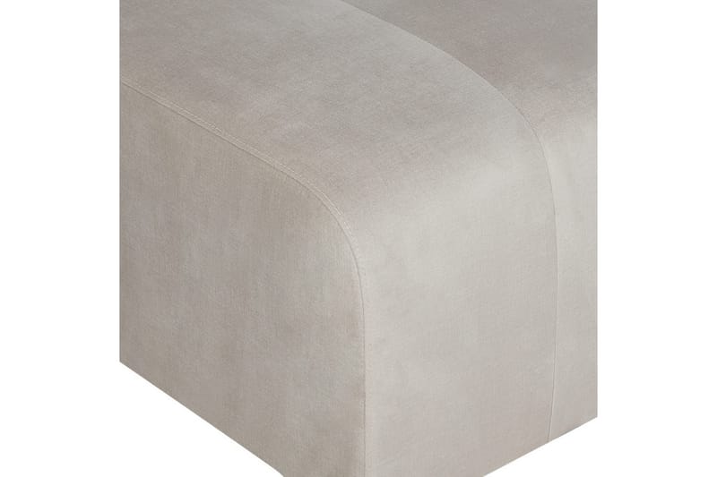 Fodskammel Falsterbo Beige, Fløjl - Beige, Fløjl - Møbler - Stole & lænestole - Taburet & skammel - Puf