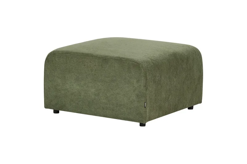 Fodskammel Falsterbo Grøn, Fløjl - Grøn, Fløjl - Møbler - Stole & lænestole - Taburet & skammel - Puf