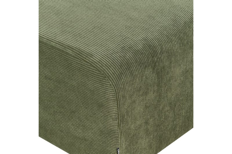 Fodskammel Falsterbo Grøn, Fløjl - Grøn, Fløjl - Møbler - Stole & lænestole - Taburet & skammel - Puf