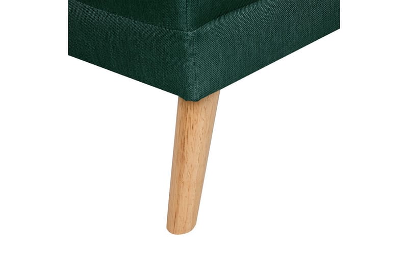Fodskammel Florli Grønt/lyst træ - Grønt/lyst træ - Møbler - Stole & lænestole - Taburet & skammel - Puf