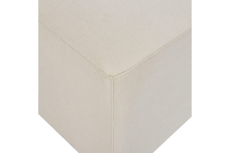 Fodskammel Kohlo Beige/sort - Beige/sort - Møbler - Stole & lænestole - Taburet & skammel - Puf