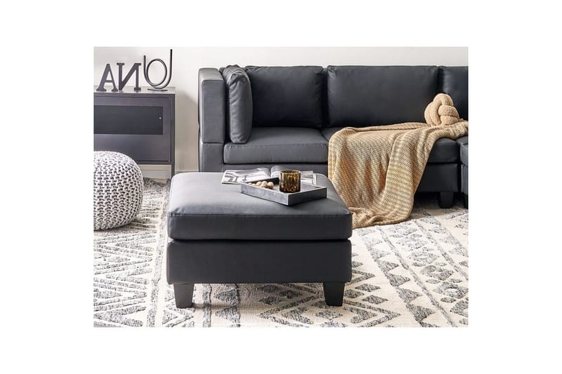 Fodskammel kunstlæder Unstad - Møbler - Stole & lænestole - Taburet & skammel - Puf