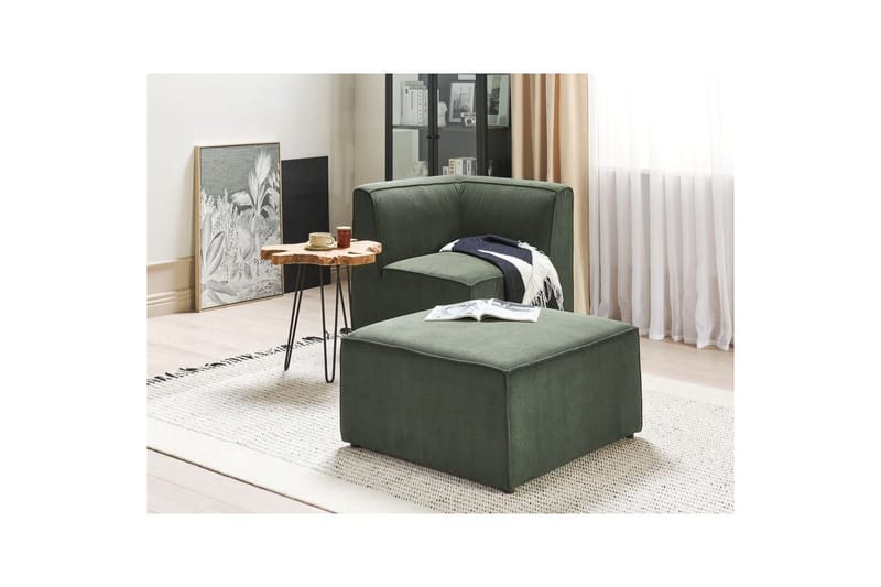 Fodskammel Lemvig Grøn - Grøn - Møbler - Stole & lænestole - Taburet & skammel - Puf