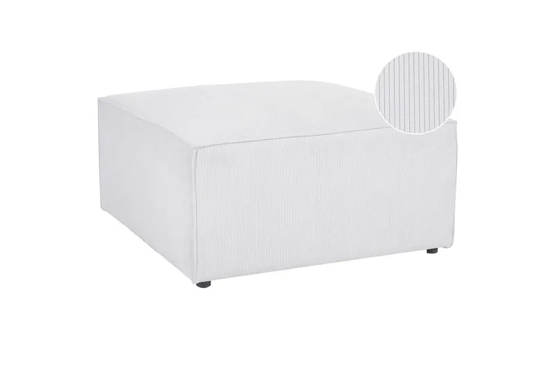 Fodskammel Lemvig Hvid - Hvid - Møbler - Stole & lænestole - Taburet & skammel - Puf