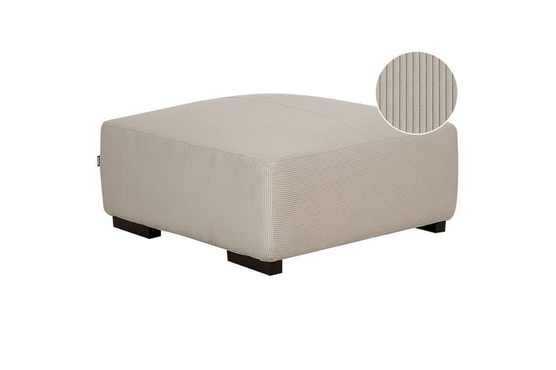 Fodskammel Lungo Beige, Beige