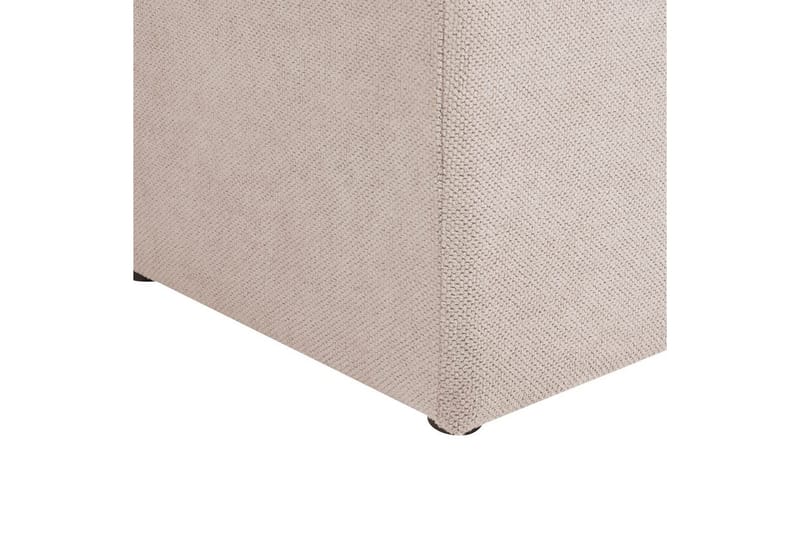 Fodskammel Orem Beige/sort - Beige/sort - Møbler - Stole & lænestole - Taburet & skammel - Puf