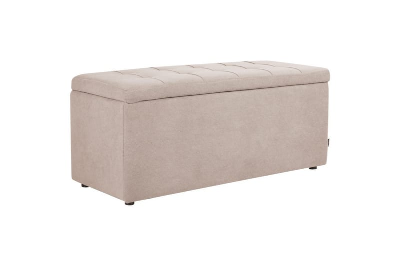 Fodskammel Orem Beige/sort, Beige/sort
