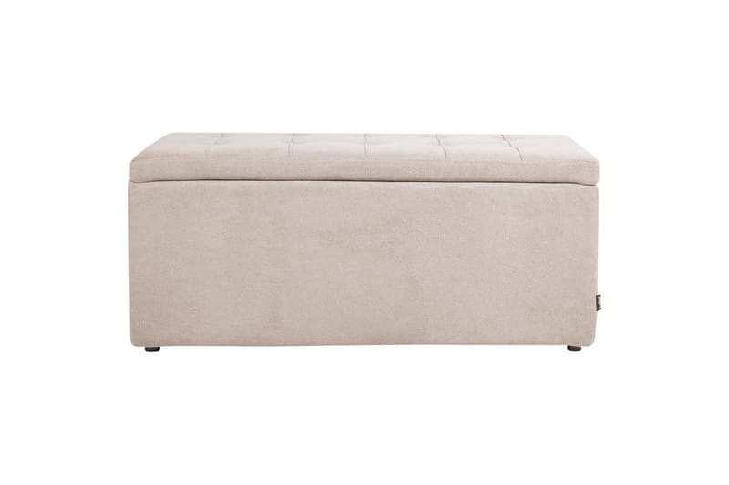 Fodskammel Orem Beige/sort - Beige/sort - Møbler - Stole & lænestole - Taburet & skammel - Puf