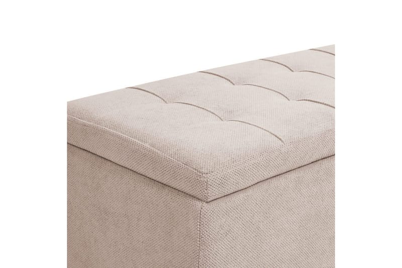 Fodskammel Orem Beige/sort - Beige/sort - Møbler - Stole & lænestole - Taburet & skammel - Puf
