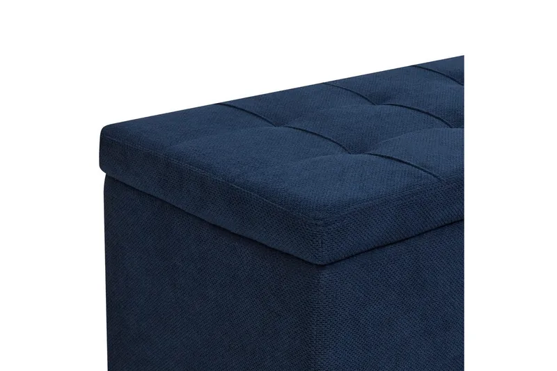 Fodskammel Orem Blå/Sort - Blå/Sort - Møbler - Stole & lænestole - Taburet & skammel - Puf