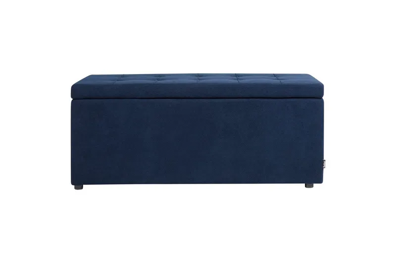 Fodskammel Orem Blå/Sort - Blå/Sort - Møbler - Stole & lænestole - Taburet & skammel - Puf