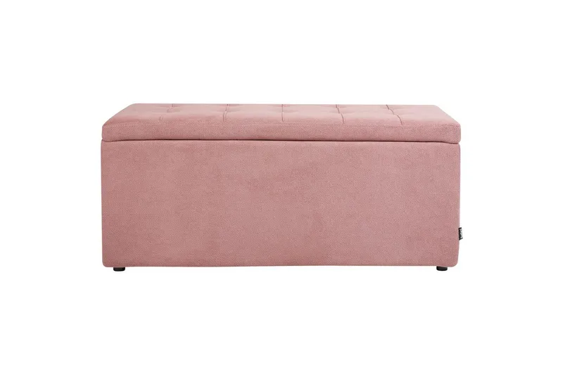 Fodskammel Orem Rosa/Sort - Rosa/Sort - Møbler - Stole & lænestole - Taburet & skammel - Puf