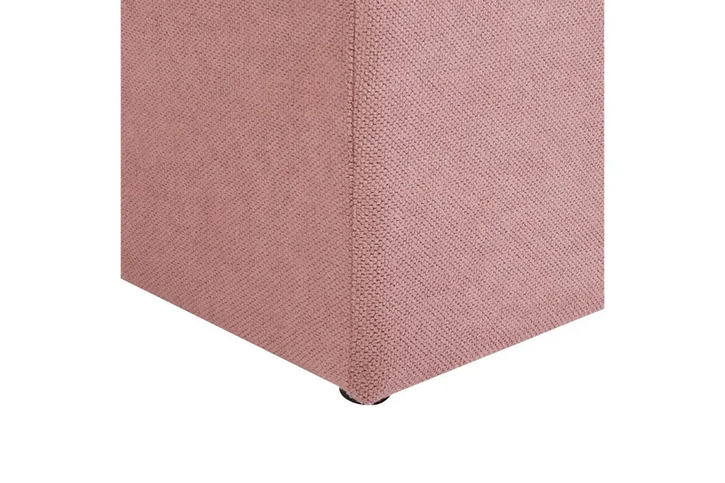 Fodskammel Orem Rosa/Sort - Rosa/Sort - Møbler - Stole & lænestole - Taburet & skammel - Puf