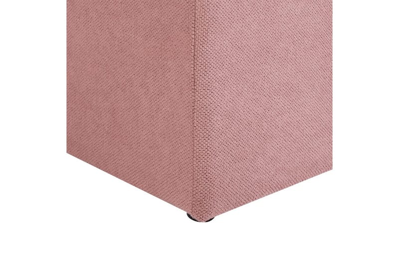 Fodskammel Orem Rosa/Sort - Rosa/Sort - Møbler - Stole & lænestole - Taburet & skammel - Puf