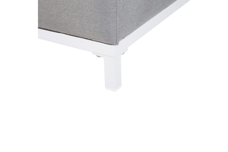 Fodskammel Rovigo Lys grå/hvid - Lys grå/hvid - Møbler - Stole & lænestole - Taburet & skammel - Puf