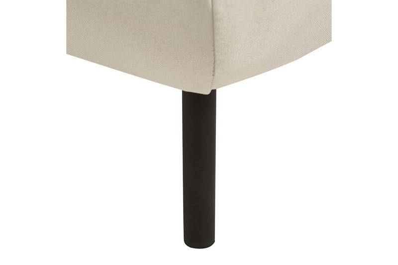 Fodskammel Tonsberg Beige/sort - Beige/sort - Møbler - Stole & lænestole - Taburet & skammel - Puf