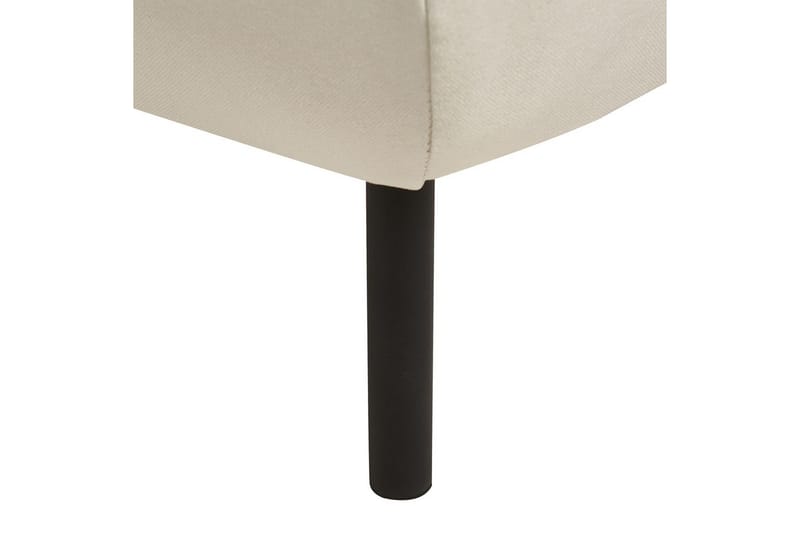 Fodskammel Tonsberg Beige/sort - Beige/sort - Møbler - Stole & lænestole - Taburet & skammel - Puf