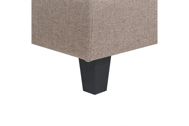 Fodskammel Unstad Brun/Sort - Brun/Sort - Møbler - Stole & lænestole - Taburet & skammel - Puf