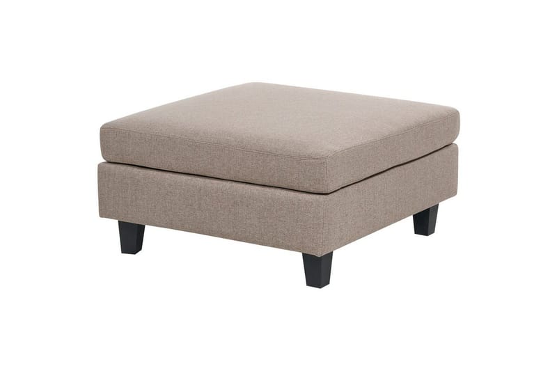 Fodskammel Unstad Brun/Sort - Brun/Sort - Møbler - Stole & lænestole - Taburet & skammel - Puf